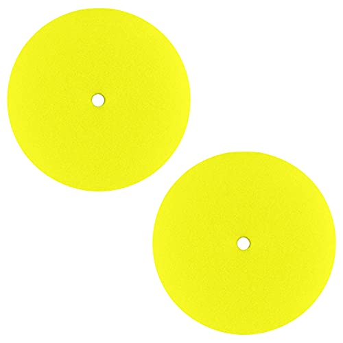 Buff and Shine 3" X 1" Yellow Foam Polish Pad 2-Pack