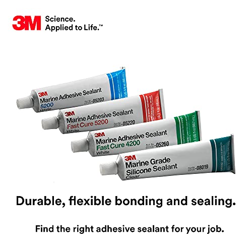 3M Marine Adhesive Sealant 5200 (05203) - 3 fl oz