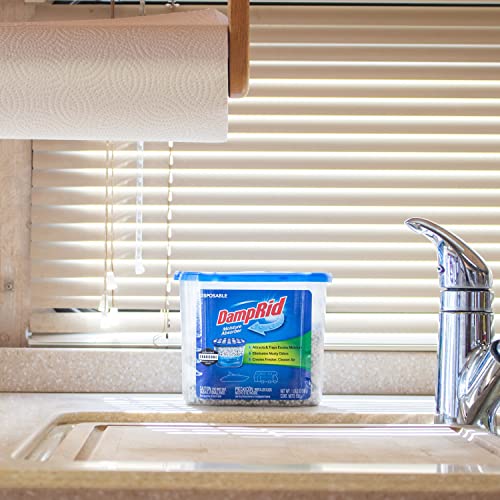 DampRid Moisture Absorber with Activated Charcoal for Boats & RVs, 18 oz. Fragrance Free