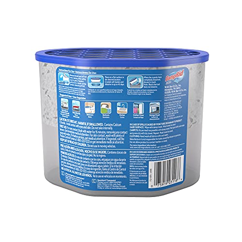 DampRid Moisture Absorber with Activated Charcoal for Boats & RVs, 18 oz. Fragrance Free