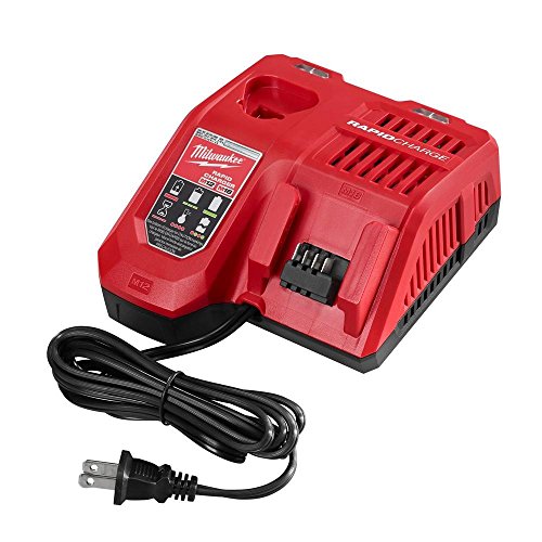Milwaukee 48-59-1808 M12 and M18 12 Volt/18 Volt Lithium-Ion Rapid Battery Charger