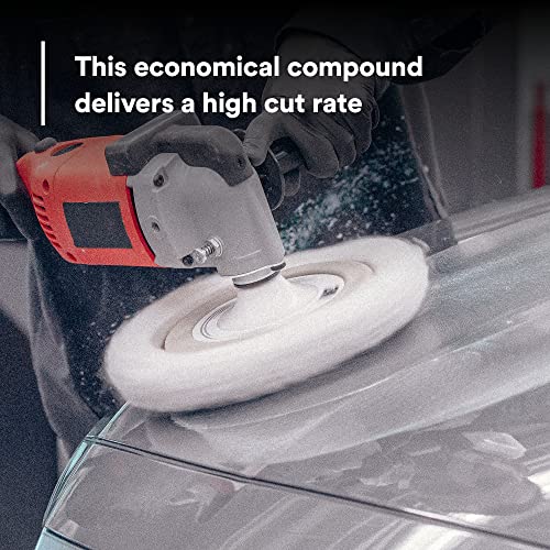 3M Super Duty Rubbing Compound 05954, Liquid Formula, High Cut Rate